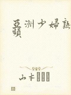 亚洲少妇熟女视频