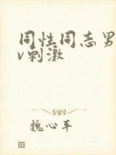 同性同志男男gv刺激