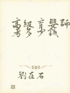 高级育婴师证报考多少钱