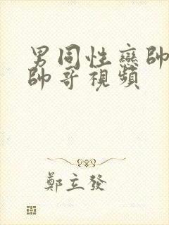 男同性恋帅哥操帅哥视频