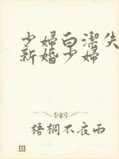 少妇白洁失身的新婚少妇