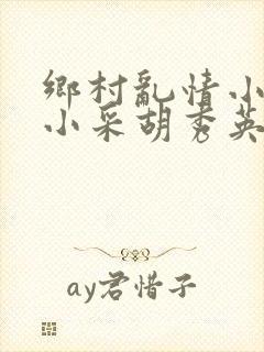 乡村乱情小雷和小采胡秀英