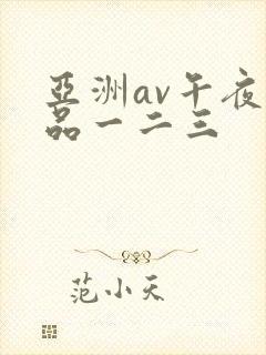 亚洲av午夜精品一二三