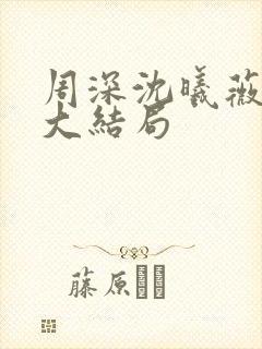 周深沈曦薇后续大结局封面