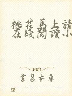 桃花马上请长缨在线阅读小说封面