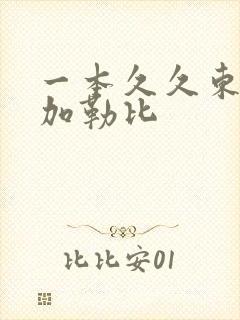 一本久久东京热加勒比