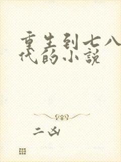 重生到七八十年代的小说