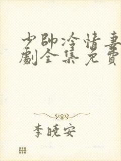 少帅冷情妻电视剧全集免费