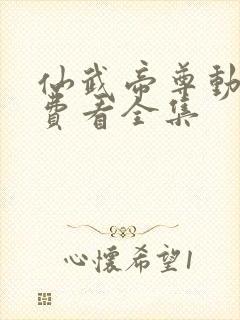 仙武帝尊动漫免费看全集