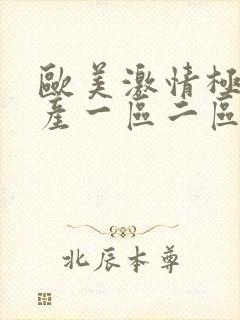 欧美激情极品国产一区二区三区在线