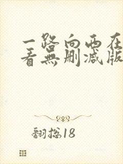 一路向西在线观看无删减版完整