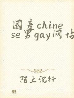 国产chinese男gay网站