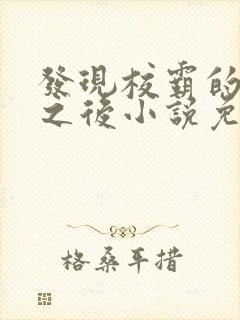 发现校霸的秘密之后小说免费阅读封面