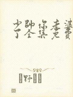 少帅你老婆又跑了全集免费