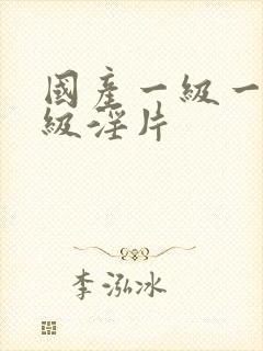 国产一级一级一级淫片