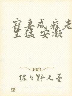 宠妻成瘾老公太生猛 安凝