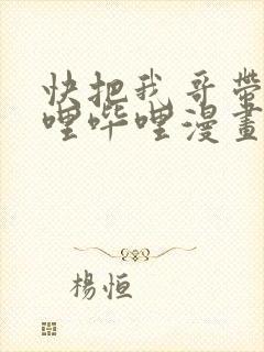 快把我哥带走哔哩哔哩漫画