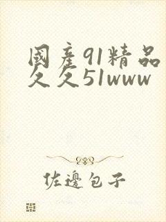 国产91精品久久久51www