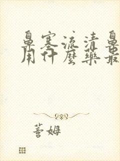 鼻塞流清鼻涕要用什么药最好