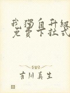 我独自升级漫画免费下拉式土豪漫画