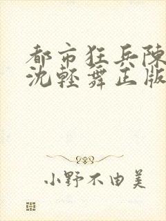 都市狂兵陈六何沈轻舞正版笔趣阁