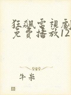 狂飙电视剧全集免费播放12集