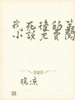 我死后的第十年小说免费阅读