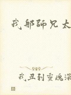 我那师兄太稳健封面