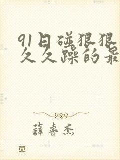 91日碰狠狠躁久久躁的最新章节