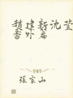 赵建新沈莹赖俊番外篇