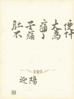 肚子痛大便后就不痛了为什么封面