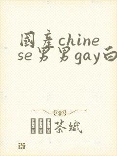 国产chinese男男gay白嫩小受