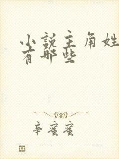 小说主角姓林的有哪些