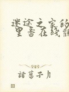 迷途之家的姐姐 里番在线观看封面