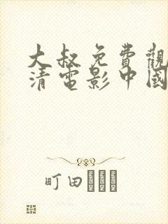 大叔免费观看高清电影中国版下载封面