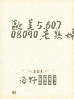 欧美5.60708090老熟妇封面