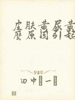 皮肤黄尿黄是什么原因引起的