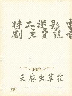 特工迷影 电视剧 免费观看