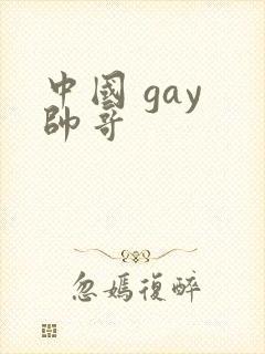 中国 gay 帅哥