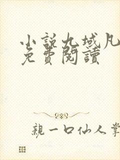 小说九域凡仙的免费阅读封面