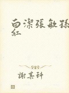 白洁张敏孙倩美红