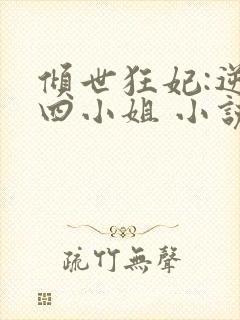 倾世狂妃:逆天四小姐 小说txt下载封面