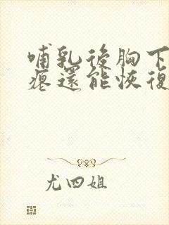 哺乳后胸下垂干瘪还能恢复吗