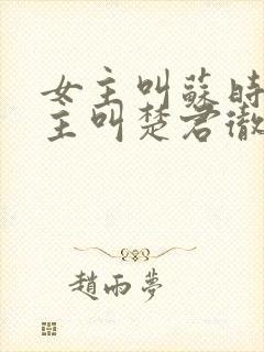 女主叫苏时锦男主叫楚君彻的小说