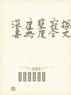 深度孽宠总裁诱妻无度全文阅读