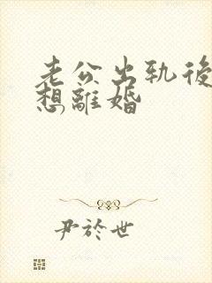 老公出轨后妻子想离婚封面