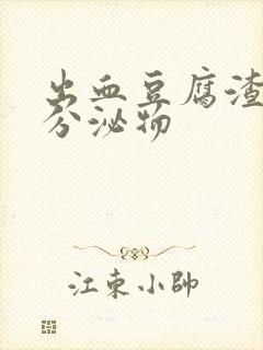 出血豆腐渣样的分泌物