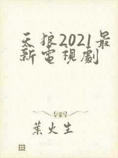 天狼2021最新电视剧封面