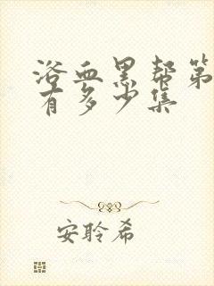 浴血黑帮第一季有多少集