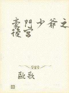 豪门少爷之风流后宫